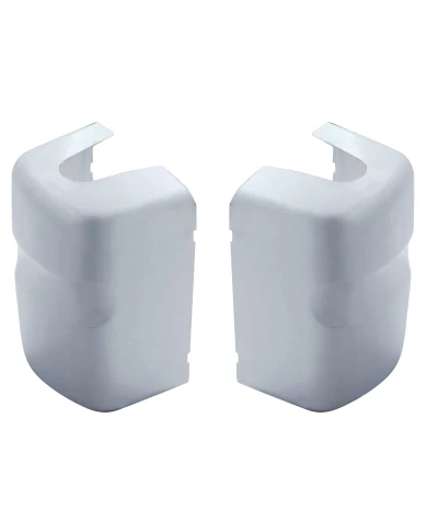 (2/CARD) CHROME PLASTIC INTERNATIONAL MIRROR ARM HOUSING (2/CARD) CHROME PLASTIC INTERNATIONAL MIRROR ARM HOUSING