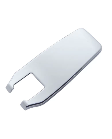 (2/CARD) CHROME PLASTIC INTERNATIONAL HANDLE COVER (2/CARD) CHROME PLASTIC INTERNATIONAL HANDLE COVER