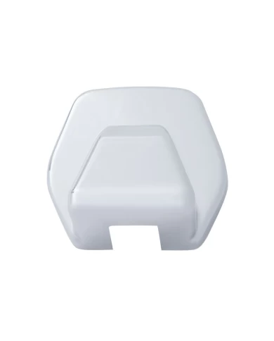 (2/CARD) CHROME PLASTIC INTERNATIONAL HOOD LATCH COVER (2/CARD) CHROME PLASTIC INTERNATIONAL HOOD LATCH COVER