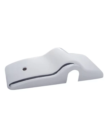 (SKPK) CHROME PLASTIC FREIGHTLINER MIRROR POST COVER - PASSENGER SIDE (SKPK) CHROME PLASTIC FREIGHTLINER MIRROR POST COVER - PASSENGER SIDE