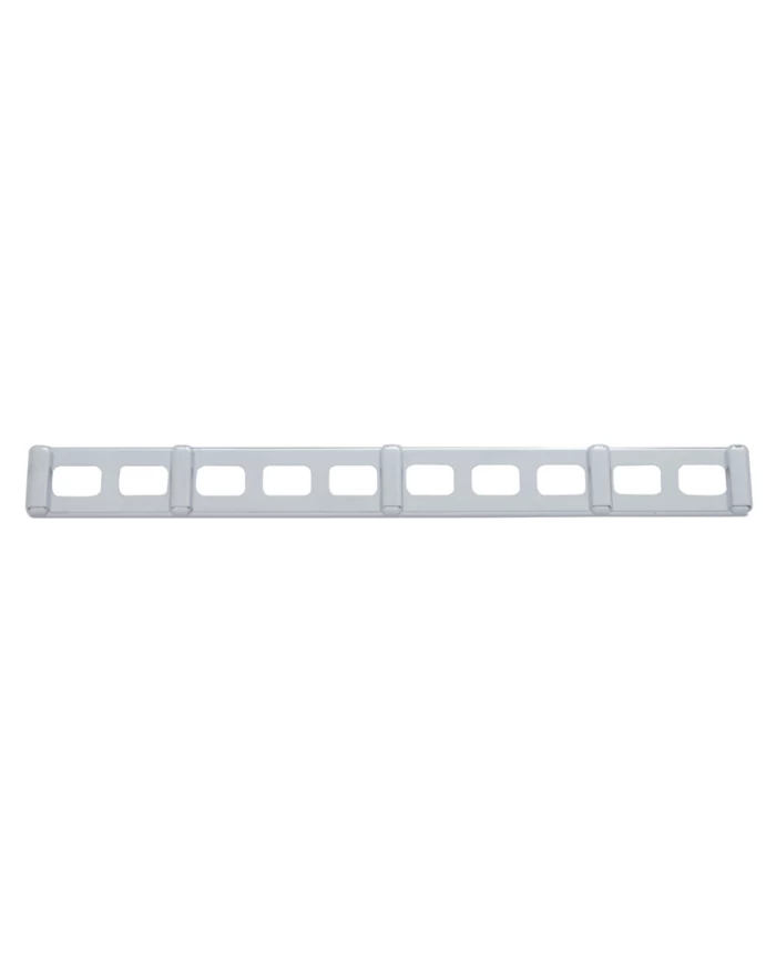 (CARD) CHROME PLASTIC FREIGHTLINER PUSH BUTTON PANEL TRIM