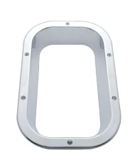 (CARD) CHROME PLASTIC FREIGHTLINER SLEEPER VENT TRIM