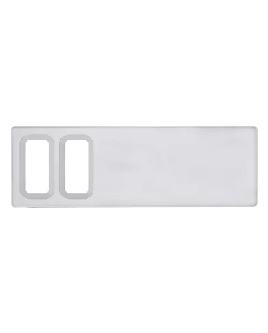 (CARD) INTERNATIONAL DASH SWITCH PANEL COVER - 2 OPENINGS (CARD) INTERNATIONAL DASH SWITCH PANEL COVER - 2 OPENINGS