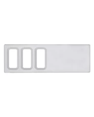 (CARD) INTERNATIONAL DASH SWITCH PANEL COVER - 3 OPENINGS