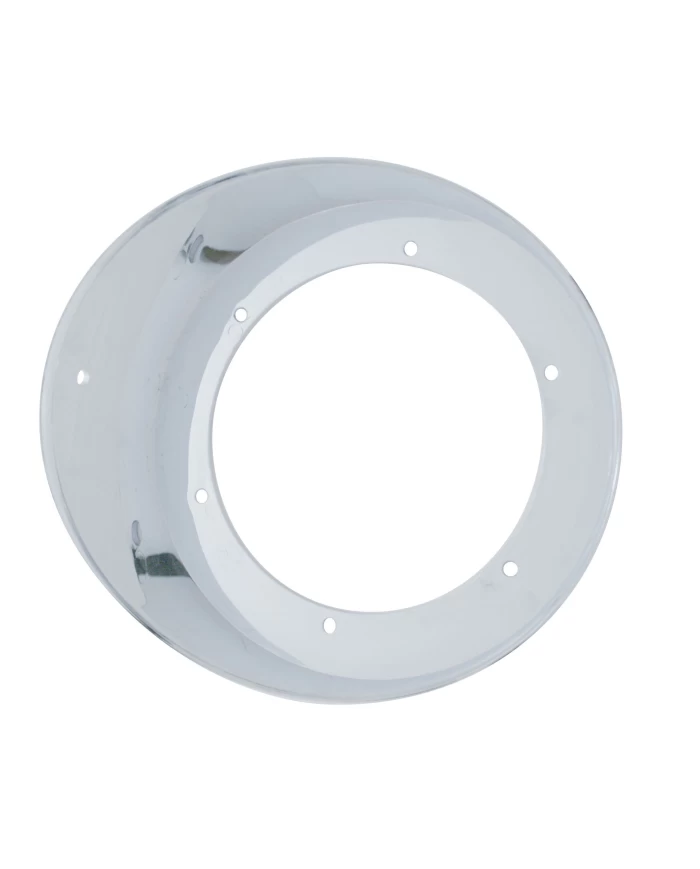 (BULK) CHROME FREIGHTLINER DAYTIME RUNNING LIGHT ADAPTOR - DRIVER