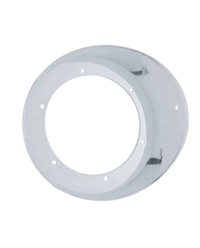 (BULK) CHROME FREIGHTLINER DAYTIME RUNNING LIGHT ADAPTOR - PASSENGER (BULK) CHROME FREIGHTLINER DAYTIME RUNNING LIGHT ADAPTOR - PASSENGER