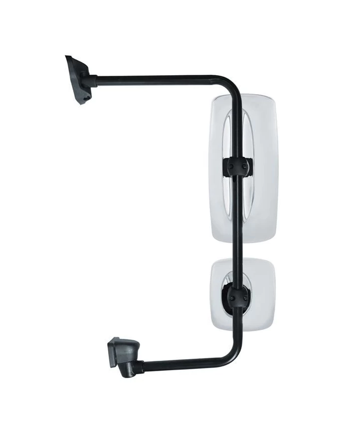 (BOX) FREIGHTLINER M2 CHROME MIRROR ASSEMBLY W/O HEAT FUNCTION - DRIVER SIDE (BOX) FREIGHTLINER M2 CHROME MIRROR ASSEMBLY W/O HEAT FUNCTION - DRIVER SIDE