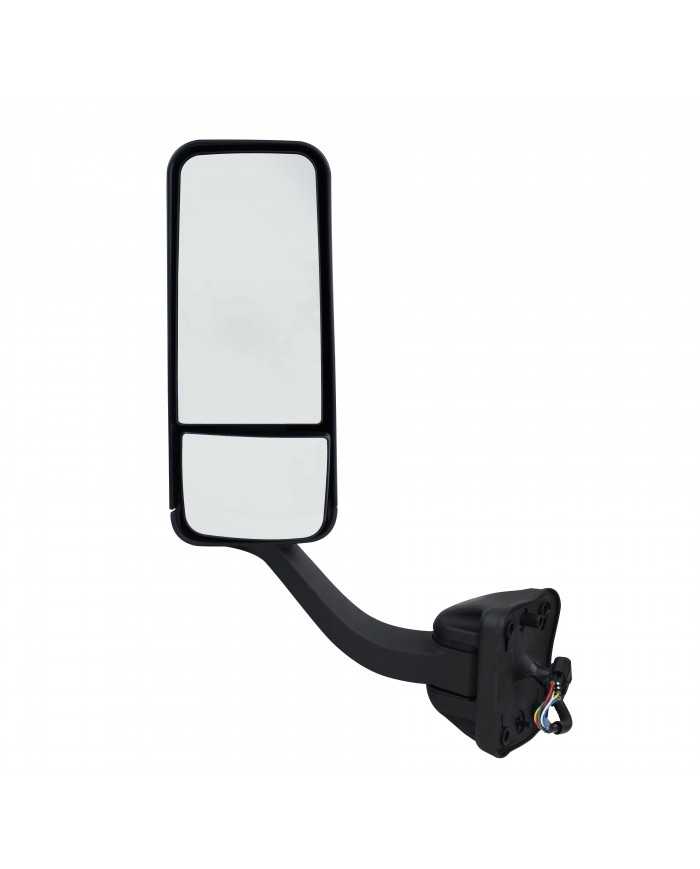 (BOX) FREIGHTLINER CASCADIA BLACK MIRROR ASSEMBLY - DRIVER