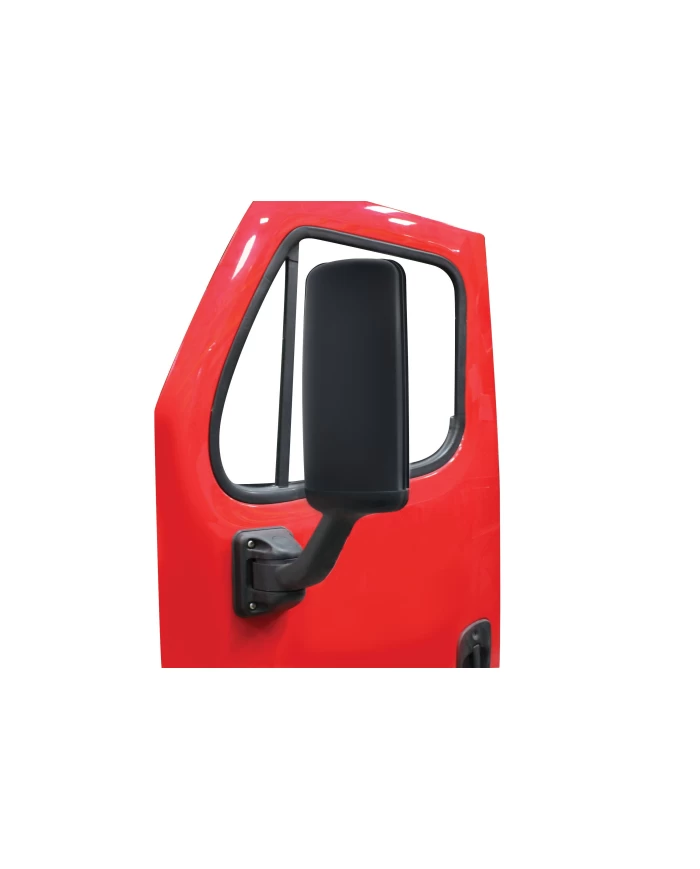 (BOX) FREIGHTLINER CASCADIA BLACK MIRROR ASSEMBLY - DRIVER
