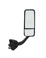 (BOX) FREIGHTLINER CASCADIA BLACK MIRROR ASSEMBLY - PASSENGER (BOX) FREIGHTLINER CASCADIA BLACK MIRROR ASSEMBLY - PASSENGER