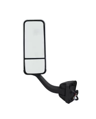 (BOX) FREIGHTLINER CASCADIA CHROME MIRROR ASSEMBLY - DRIVER (BOX) FREIGHTLINER CASCADIA CHROME MIRROR ASSEMBLY - DRIVER
