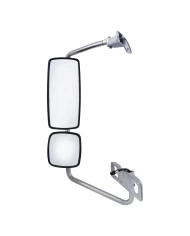 (BOX) CHROME 2002+ FREIGHTLINER COLUMBIA MIRROR ASSEMBLY WITH DEFROST - DRIVER (BOX) CHROME 2002+ FREIGHTLINER COLUMBIA MIRROR ASSEMBLY WITH DEFROST - DRIVER
