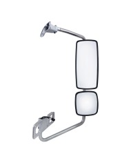 (BOX) CHROME 2002+ FREIGHTLINER COLUMBIA MIRROR ASSEMBLY WITH DEFROST - PASSENGER (BOX) CHROME 2002+ FREIGHTLINER COLUMBIA MIRROR ASSEMBLY WITH DEFROST - PASSENGER