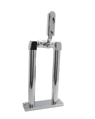 (BULK) CHROME 9" AIR HORN VALVE SET