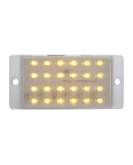 (BULK) 24 AMBER LED LIGHT FOR 46124 - CLEAR LENS (BULK) 24 AMBER LED LIGHT FOR 46124 - CLEAR LENS