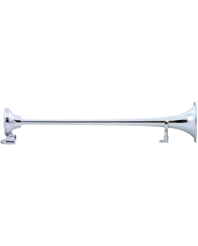 (BOX) CHROME EMERGENCY TONE HORN (BOX) CHROME EMERGENCY TONE HORN