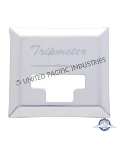 (CARD) STAINLESS STEEL PETERBILT TRIPMETER - ENGRAVED (CARD) STAINLESS STEEL PETERBILT TRIPMETER - ENGRAVED