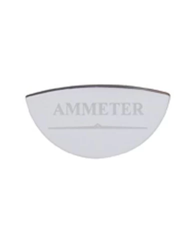 (CARD) STAINLESS STEEL FREIGHTLINER GAUGE PLATE - AMMETER (CARD) STAINLESS STEEL FREIGHTLINER GAUGE PLATE - AMMETER