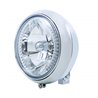 UP32166-7" Motorcycle Headlight With 34 Amber LED Bulb
