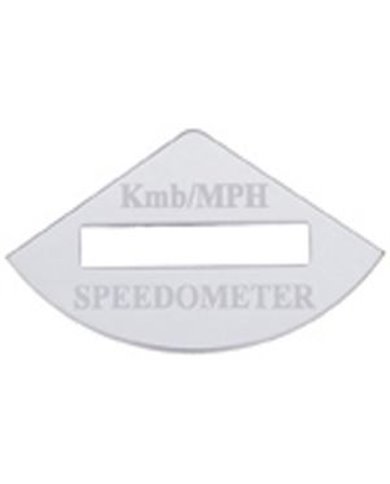 (CARD) STAINLESS STEEL FREIGHTLINER GAUGE EMBLEM - SPEEDOMETER 1/3 (CARD) STAINLESS STEEL FREIGHTLINER GAUGE EMBLEM - SPEEDOMETER 1/3