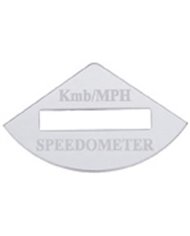 (CARD) STAINLESS STEEL FREIGHTLINER GAUGE EMBLEM - SPEEDOMETER 1/3