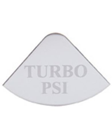 (CARD) STAINLESS STEEL FREIGHTLINER GAUGE EMBLEM - TURBO PSI (CARD) STAINLESS STEEL FREIGHTLINER GAUGE EMBLEM - TURBO PSI