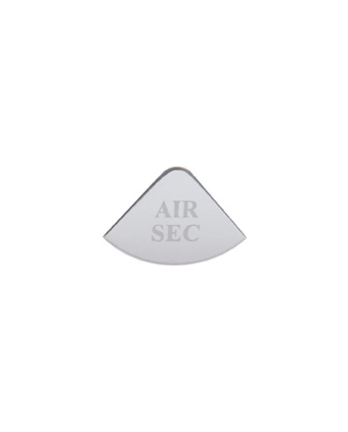(CARD) STAINLESS STEEL FREIGHTLINER GAUGE EMBLEM - AIR SEC
