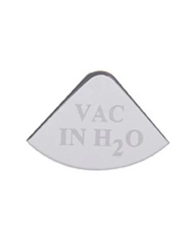 (CARD) STAINLESS STEEL FREIGHTLINER GAUGE EMBLEM - VAC IN H20 (CARD) STAINLESS STEEL FREIGHTLINER GAUGE EMBLEM - VAC IN H20