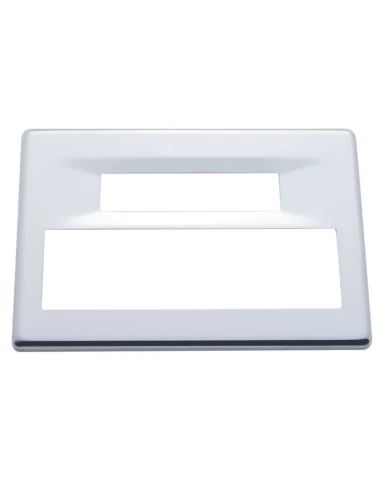 (BULK) STAINLESS STEEL FREIGHTLINER DIGITAL MESSAGE CENTER COVER - PLAIN (BULK) STAINLESS STEEL FREIGHTLINER DIGITAL MESSAGE CENTER COVER - PLAIN