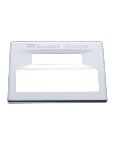 (CARD) STAINLESS STEEL PETERBILT DIGITAL MESSAGE CENTER COVER (CARD) STAINLESS STEEL PETERBILT DIGITAL MESSAGE CENTER COVER