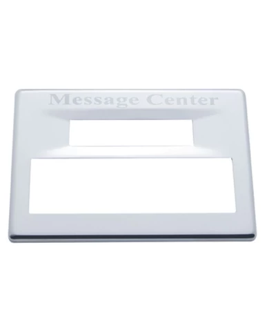 (CARD) STAINLESS STEEL KENWORTH DIGITAL MESSAGE CENTER COVER - SCRIPT (CARD) STAINLESS STEEL KENWORTH DIGITAL MESSAGE CENTER COVER - SCRIPT