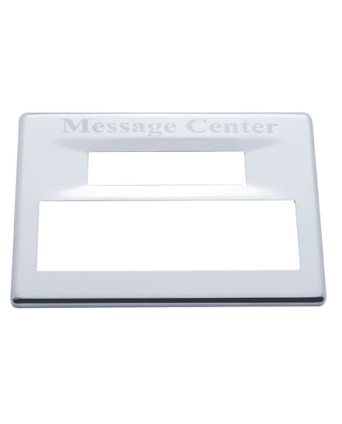 (CARD) STAINLESS STEEL KENWORTH DIGITAL MESSAGE CENTER COVER - SCRIPT