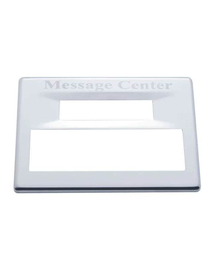 (BULK) STAINLESS STEEL KENWORTH DIGITAL MESSAGE CENTER COVER - SCRIPT