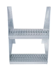 (BULK) ALUMINUM FRAME STEP - 24" LENGTH X 13" WIDTH X 24" HEIGHT (BULK) ALUMINUM FRAME STEP - 24" LENGTH X 13" WIDTH X 24" HEIGHT