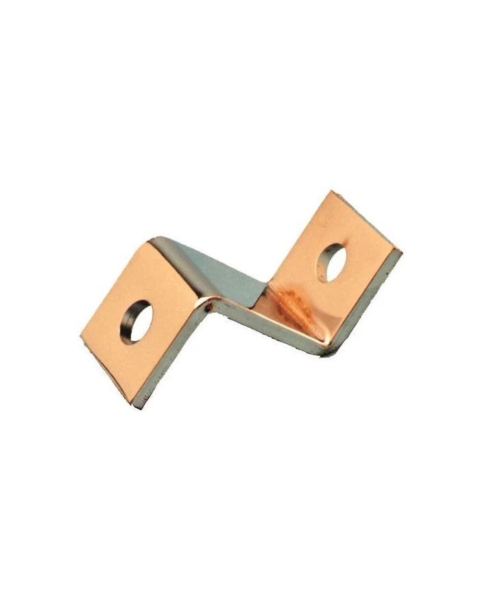 (BULK) CHROME HEAVY DUTY "Z" MOUNTING BRACKET - 1 1/2" x 2" x 1 1/2" (BULK) CHROME HEAVY DUTY "Z" MOUNTING BRACKET - 1 1/2" x 2" x 1 1/2"
