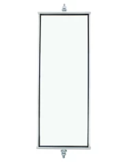 (BOX) STAINLESS WEST COAST MIRROR - 6" X 16" (BOX) STAINLESS WEST COAST MIRROR - 6" X 16"
