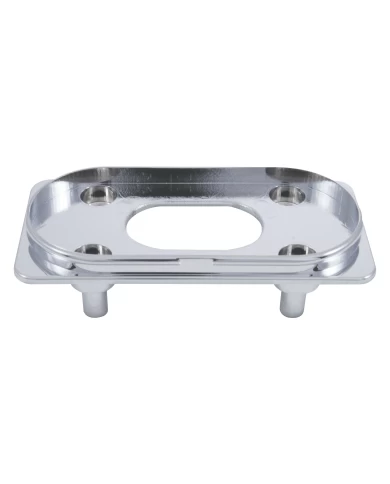 (2/CARD) CHROME LED BRACKET COVER (2/CARD) CHROME LED BRACKET COVER