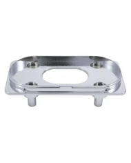(2/CARD) CHROME LED BRACKET COVER