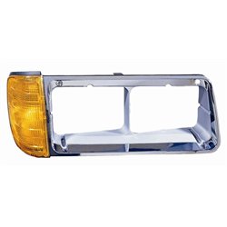 UP32337-1PC Headlight Bezel With Turn Signal For 1989-2009 Freightliner FLD - Passenger