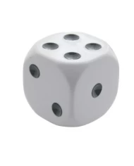 (BULK) WHITE DICE GEARSHIFT KNOB (BULK) WHITE DICE GEARSHIFT KNOB