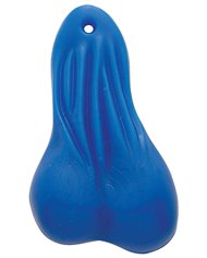 (BULK) LARGE RUBBER BALLS - SOLID BLUE