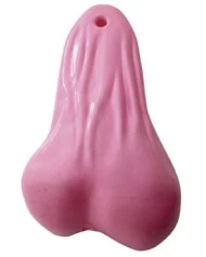 (BULK) LARGE RUBBER BALLS - SOLID PINK