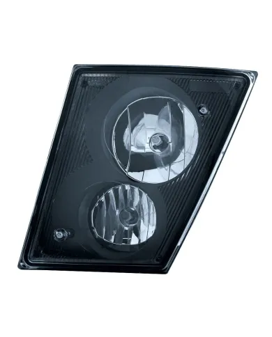 UP32355-Black Fog/Driving Light Assembly For 2003-2017 Volvo VN/VNL - Driver