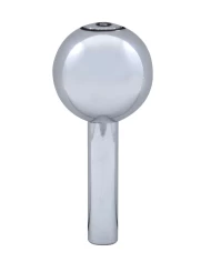 (2/CARD) CHROME LARGE "8" BALL DOOR KNOB
