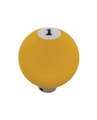 (CARD) YELLOW "1" BALL GEARSHIFT KNOB (CARD) YELLOW "1" BALL GEARSHIFT KNOB