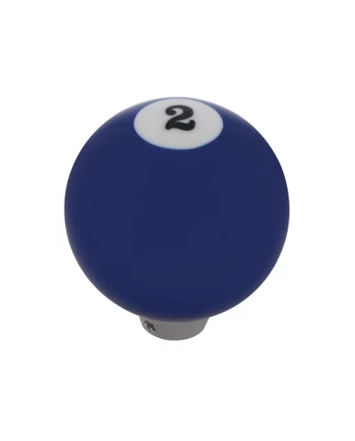 (CARD) BLUE "2" BALL GEARSHIFT KNOB (CARD) BLUE "2" BALL GEARSHIFT KNOB