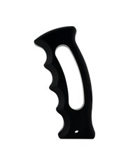 (CARD) BLACK “SLOT” PISTOL GRIP SHIFT KNOB
