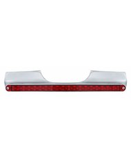 (BOX) MOTORCYCLE REAR TURN SIGNAL BAR WITH 19 RED LED LIGHT BAR - RED
