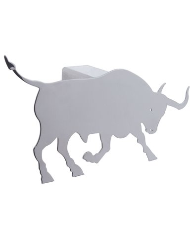 *CLOSEOUT* (CARD) STAINLESS STEEL BULL HITCH COVER - FACING RIGHT *CLOSEOUT* (CARD) STAINLESS STEEL BULL HITCH COVER - FACING RIGHT