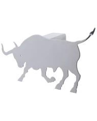 *CLOSEOUT* (CARD) STAINLESS STEEL BULL HITCH COVER - FACING LIFT *CLOSEOUT* (CARD) STAINLESS STEEL BULL HITCH COVER - FACING LIFT